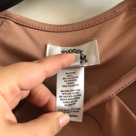 Sweet storm Pink Dress - Picture 4 of 4